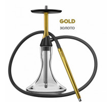 Кальян KORESS - K2 GOLD (КОМПЛЕКТ: ШАХТА, БЛЮДЦЕ, ШЛАНГ, МУНДШТУК)