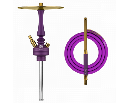 Кальян HOOB - MARS MINI ROYAL PURPLE (КОМПЛЕКТ БАЗОВЫЙ)