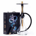 Кальян ALPHA HOOKAH - S BLACK MATTE (КОМПЛЕКТ: ШАХТА, БЛЮДЦЕ, ШЛАНГ, МУНДШТУК)