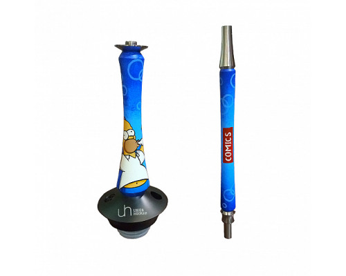 Кальян UNION HOOKAH - SLEEK КОМИКС ГОМЕР (В КОМПЛЕКТЕ: ШАХТА, МУНДШТУК, БЛЮДЦЕ, КОННЕКТОР, УПЛОТНИТЕЛИ) Кальян UNION HOOKAH - SLEEK КОМИКС ГОМЕР (В КОМПЛЕКТЕ: ШАХТА, МУНДШТУК, БЛЮДЦЕ, КОННЕКТОР, УПЛОТНИТЕЛИ)