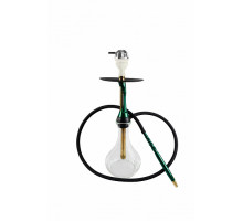 Кальян ALPHA HOOKAH - S GREEN CANDY (КОМПЛЕКТ: ШАХТА, БЛЮДЦЕ, ШЛАНГ, МУНДШТУК)