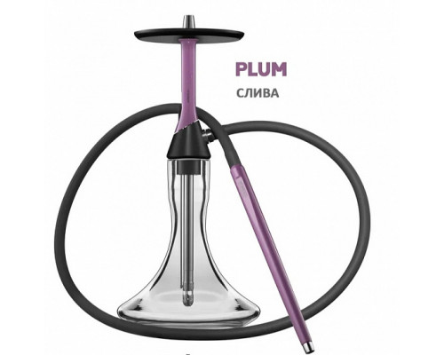 Кальян KORESS - K2 PLUM (КОМПЛЕКТ: ШАХТА, БЛЮДЦЕ, ШЛАНГ, МУНДШТУК)
