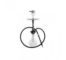 Кальян UNION HOOKAH - SLEEK СТАНДАРТ ЧЕРНЫЙ С СЕРЕБРОМ (ШАХТА, МУНДШТУК, БЛЮДЦЕ, КОННЕКТОР, УПЛОТНИТЕЛИ)