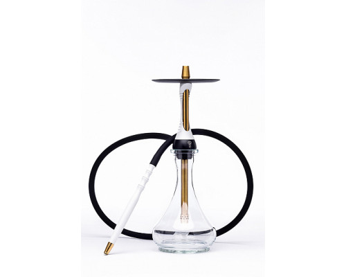Кальян ALPHA HOOKAH - S SNOW WHITE (КОМПЛЕКТ: ШАХТА, БЛЮДЦЕ, ШЛАНГ, МУНДШТУК) Кальян ALPHA HOOKAH - S SNOW WHITE (КОМПЛЕКТ: ШАХТА, БЛЮДЦЕ, ШЛАНГ, МУНДШТУК)