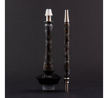 Кальян UNION HOOKAH - SLEEK АКРИЛ С ШИШКАМИ СЕРЫЙ (В КОМПЛЕКТЕ: ШАХТА, МУНДШТУК, БЛЮДЦЕ, КОННЕКТОР)