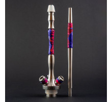 Кальян UNION HOOKAH - FIBONACCI ГИБРИД PINK-PURPLE (ШАХТА, МУНДШТУК, БЛЮДЦЕ, КОННЕКТОР, УПЛОТНИТЕЛИ, ШЛАНГ)
