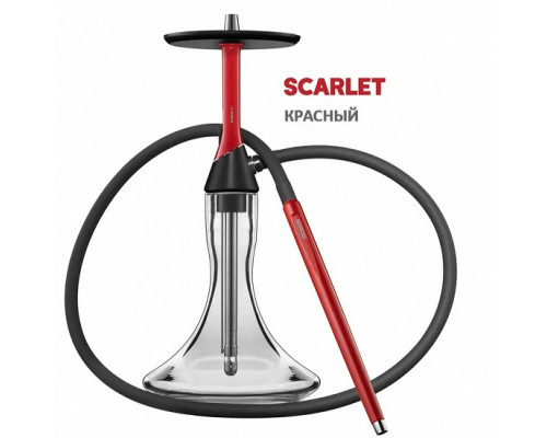 Кальян KORESS - K2 SCARLET (КОМПЛЕКТ: ШАХТА, БЛЮДЦЕ, ШЛАНГ, МУНДШТУК)