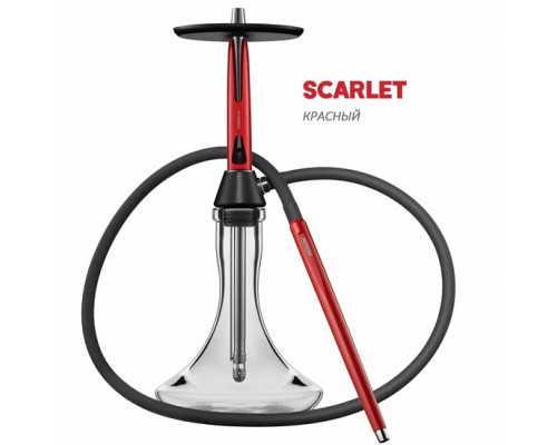 Кальян KORESS - K3 SCARLET (КОМПЛЕКТ: ШАХТА, БЛЮДЦЕ, ШЛАНГ, МУНДШТУК)