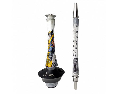 Кальян UNION HOOKAH - SLEEK КОМИКС РОССОМАХА (В КОМПЛЕКТЕ: ШАХТА, МУНДШТУК, БЛЮДЦЕ, КОННЕКТОР, УПЛОТНИТЕЛИ) Кальян UNION HOOKAH - SLEEK КОМИКС РОССОМАХА (В КОМПЛЕКТЕ: ШАХТА, МУНДШТУК, БЛЮДЦЕ, КОННЕКТОР, УПЛОТНИТЕЛИ)