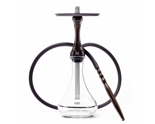 Кальян ALPHA HOOKAH - X BRONZE (КОМПЛЕКТ: ШАХТА, БЛЮДЦЕ, ШЛАНГ, МУНДШТУК) Кальян ALPHA HOOKAH - X BRONZE (КОМПЛЕКТ: ШАХТА, БЛЮДЦЕ, ШЛАНГ, МУНДШТУК)