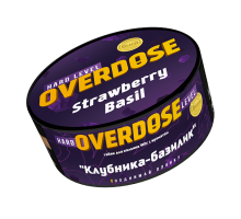 Табак для кальяна Overdose Strawberry Basil - 100 гр