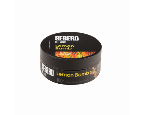 Табак для кальяна Sebero Black Lemon Bomb (Себеро Блэк - Лимон) - 100 гр Табак для кальяна Sebero Black Lemon Bomb (Себеро Блэк - Лимон) - 100 гр