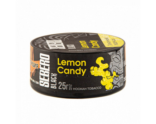 Табак для кальяна Sebero Black Lemon Candy (Себеро Блэк - Лимонные леденцы) -25 гр Табак для кальяна Sebero Black Lemon Candy (Себеро Блэк - Лимонные леденцы) -25 гр