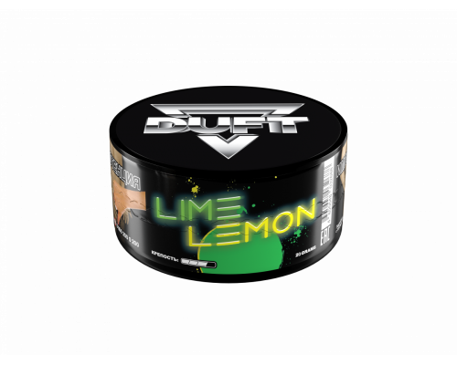 Табак для кальяна Duft Lime Lemon (Дафт - Лайм и лимон) - 20 гр