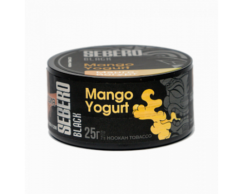 Табак для кальяна Sebero Black Mango Yogurt (Себеро Блэк - Манговый йогурт) - 25 гр Табак для кальяна Sebero Black Mango Yogurt (Себеро Блэк - Манговый йогурт) - 25 гр