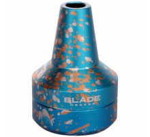 МЕЛАССОУЛОВИТЕЛЬ (КЕТЧЕР) BLADE HOOKAH - СИНИЙ С БРЫЗГАМИ