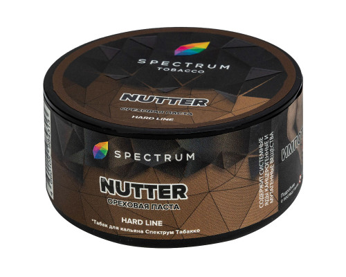 Табак для кальяна Spectrum Hard Line Nutter (Спектрум Хард Лайн - Ореховая паста) - 25 гр