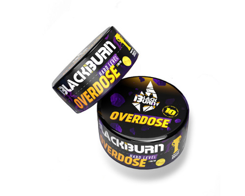 Табак для кальяна BlackBurn Overdose (БлэкБерн - Лимон и лайм) - 25 гр