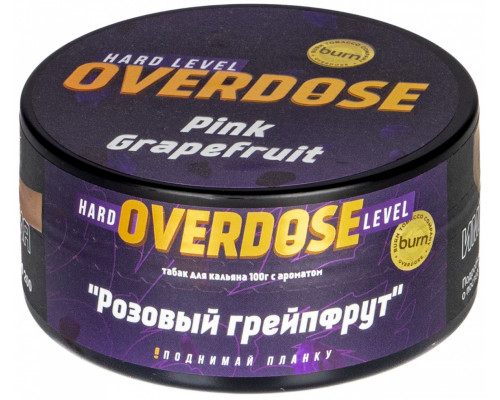 Табак для кальяна Overdose Pink Grapefruit  (Овердоз - Розовый грейпфрут) - 100 гр