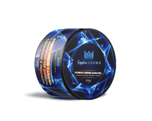 Табак для кальяна Sapphire Crown Roibos Creme Caramel (Сапфир Краун - Ройбуш крем карамель) - 100 гр Табак для кальяна Sapphire Crown Roibos Creme Caramel (Сапфир Краун - Ройбуш крем карамель) - 100 гр