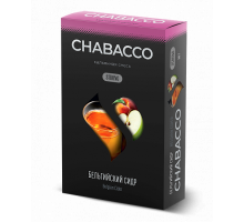 Бестабачная смесь CHABACCO BELGIAN CIDER (БЕЛЬГИЙСКИЙ СИДР) 50 ГР STRONG