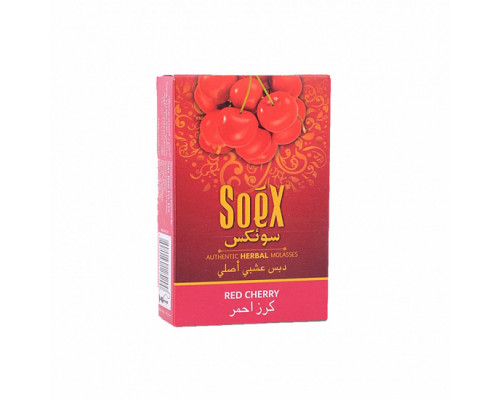Бестабачная смесь SOEX - RED CHERRY - 50 ГР - Черешня  