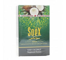 Бестабачная смесь SOEX - ICED COCONUT - 50 ГР