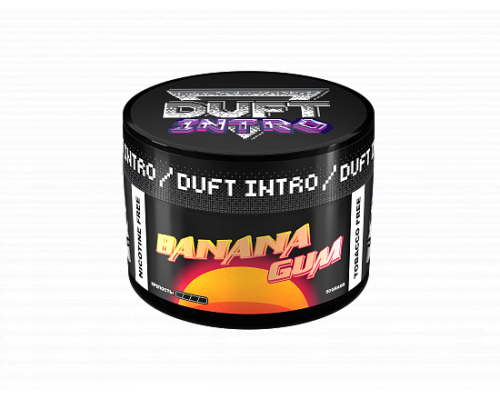 Бестабачная смесь DUFT INTRO - BANANA GUM (БАНАНОВАЯ ЖВАЧКА) - 50 ГР - Банан Жвачка Бестабачная смесь DUFT INTRO - BANANA GUM (БАНАНОВАЯ ЖВАЧКА) - 50 ГР - Банан Жвачка