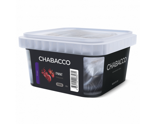 Бестабачная смесь CHABACCO POMEGRANATE (ГРАНАТ) 200 ГР STRONG - Гранат  