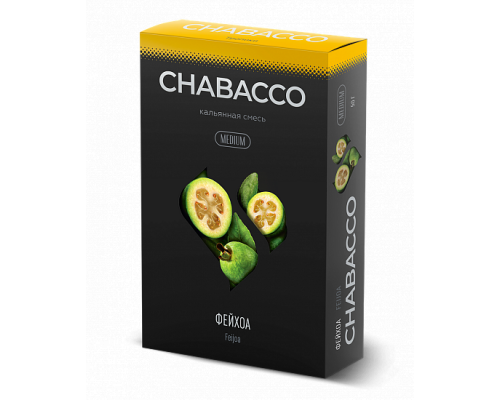 Бестабачная смесь CHABACCO FEIJOA (ФЕЙХОА) 50 ГР MEDIUM - Фейхоа  
