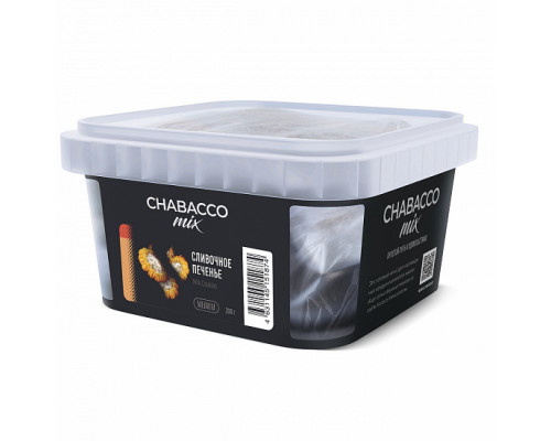 Бестабачная смесь CHABACCO MIX MILK COOKIES (СЛИВОЧНОЕ ПЕЧЕНЬЕ) 200 ГР MEDIUM - Печенье Дыня Сливки
