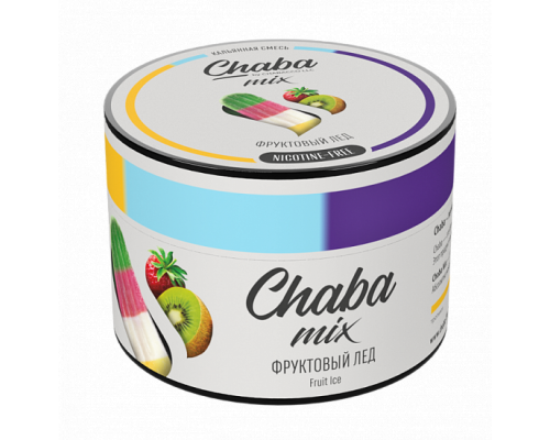 Бестабачная смесь для кальяна Chaba Mix Fruit Ice (Чаба микс - Фруктовый лёд) - 50 гр