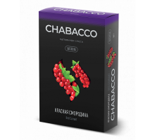 Бестабачная смесь CHABACCO RED CURRANT (КРАСНАЯ СМОРОДИНА) 50 ГР MEDIUM