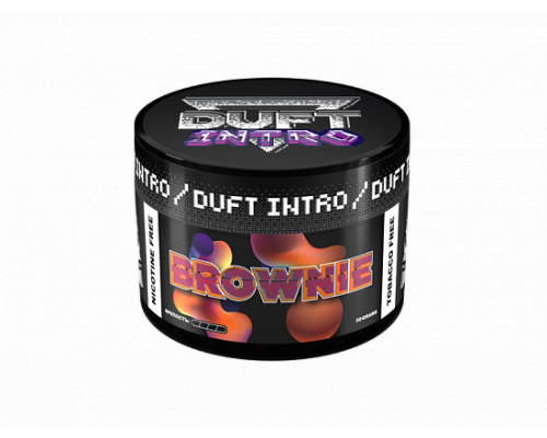 Бестабачная смесь DUFT INTRO - BROWNIE (ШОКОЛАДНЫЙ ПИРОГ) - 50 ГР - Пирог Шоколад Бестабачная смесь DUFT INTRO - BROWNIE (ШОКОЛАДНЫЙ ПИРОГ) - 50 ГР - Пирог Шоколад
