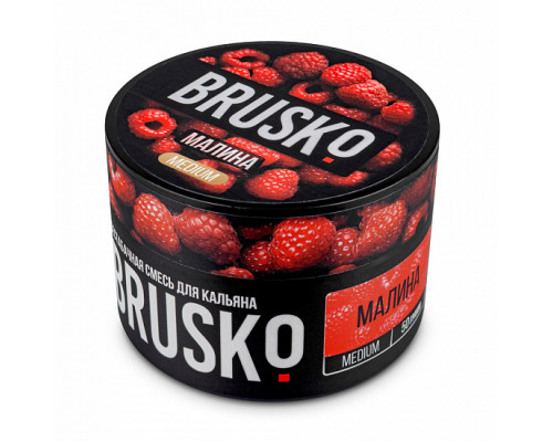 Бестабачная смесь BRUSKO МАЛИНА (БРУСКО) - 50 ГР