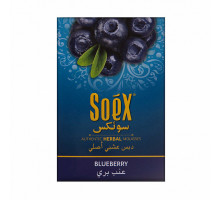 Бестабачная смесь SOEX - BLUEBERRY - 50 ГР