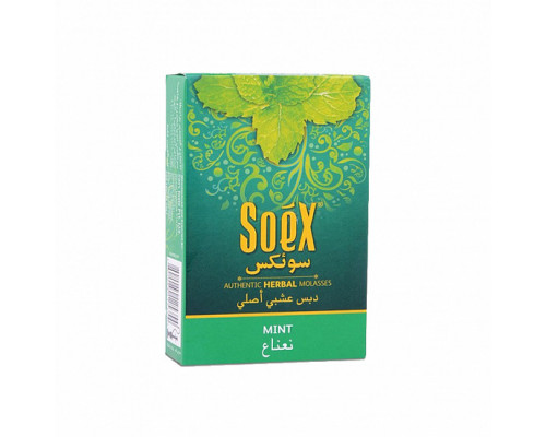 Бестабачная смесь SOEX - MINT - 50 ГР -   