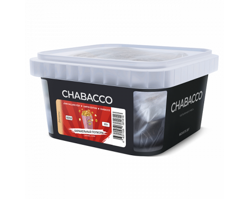 Бестабачная смесь CHABACCO CARAMEL CORN (КАРАМЕЛЬНЫЙ ПОПКРОН) 200 ГР MEDIUM - Попкорн Карамель 