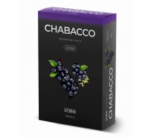 Бестабачная смесь CHABACCO ELDERBERRY (БУЗИНА) 50 ГР MEDIUM