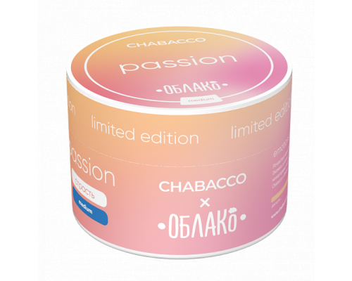 Бестабачная смесь CHABACCO PASSION (СТРАСТЬ) 50 ГР MEDIUM - Дыня Тропический Цитрусы