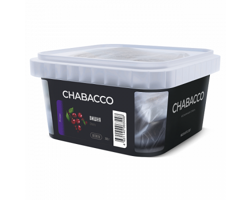 Бестабачная смесь CHABACCO CHERRY (ВИШНЯ) 200 ГР MEDIUM - Вишня  