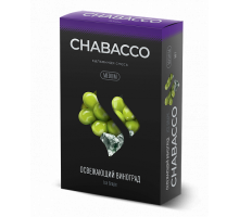 Бестабачная смесь CHABACCO ICE GRAPE (ОСВЕЖАЮЩИЙ ВИНОГРАД) 50 ГР MEDIUM