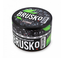 Бестабачная смесь BRUSKO - БУЗИНА (MEDIUM) - 50 ГР