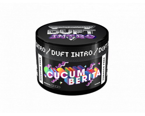 Бестабачная смесь DUFT INTRO - CUCUMBERITA (ОГУРЕЧНЫЙ ЛИМОНАД) - 50 ГР - Огурец Лимонад 
