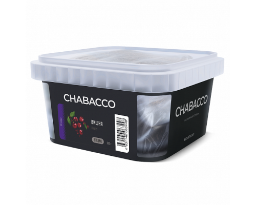 Бестабачная смесь CHABACCO CHERRY (ВИШНЯ) 200 GR STRONG - Вишня  