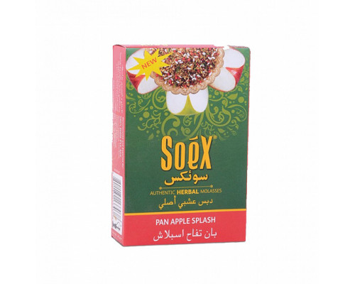Бестабачная смесь SOEX - PAN APPLE SPLASH - 50 ГР -   