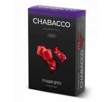 Бестабачная смесь CHABACCO GRENADINE DROPS (ГРЕНАДИН ДРОПС) 50 ГР MEDIUM