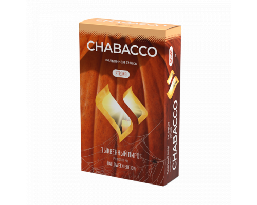 Бестабачная смесь CHABACCO PUMPKIN PIE (ТЫКВЕННЫЙ ПИРОГ) 50 ГР STRONG - Тыква Пирог Корица