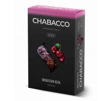 Бестабачная смесь CHABACCO CHERRY COLA (ВИШНЕВАЯ КОЛА) 50 ГР MEDIUM