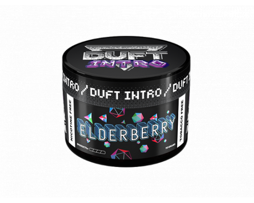 Бестабачная смесь DUFT INTRO - ELDERBERRY (БУЗИНА) - 50 ГР - Бузина Бестабачная смесь DUFT INTRO - ELDERBERRY (БУЗИНА) - 50 ГР - Бузина
